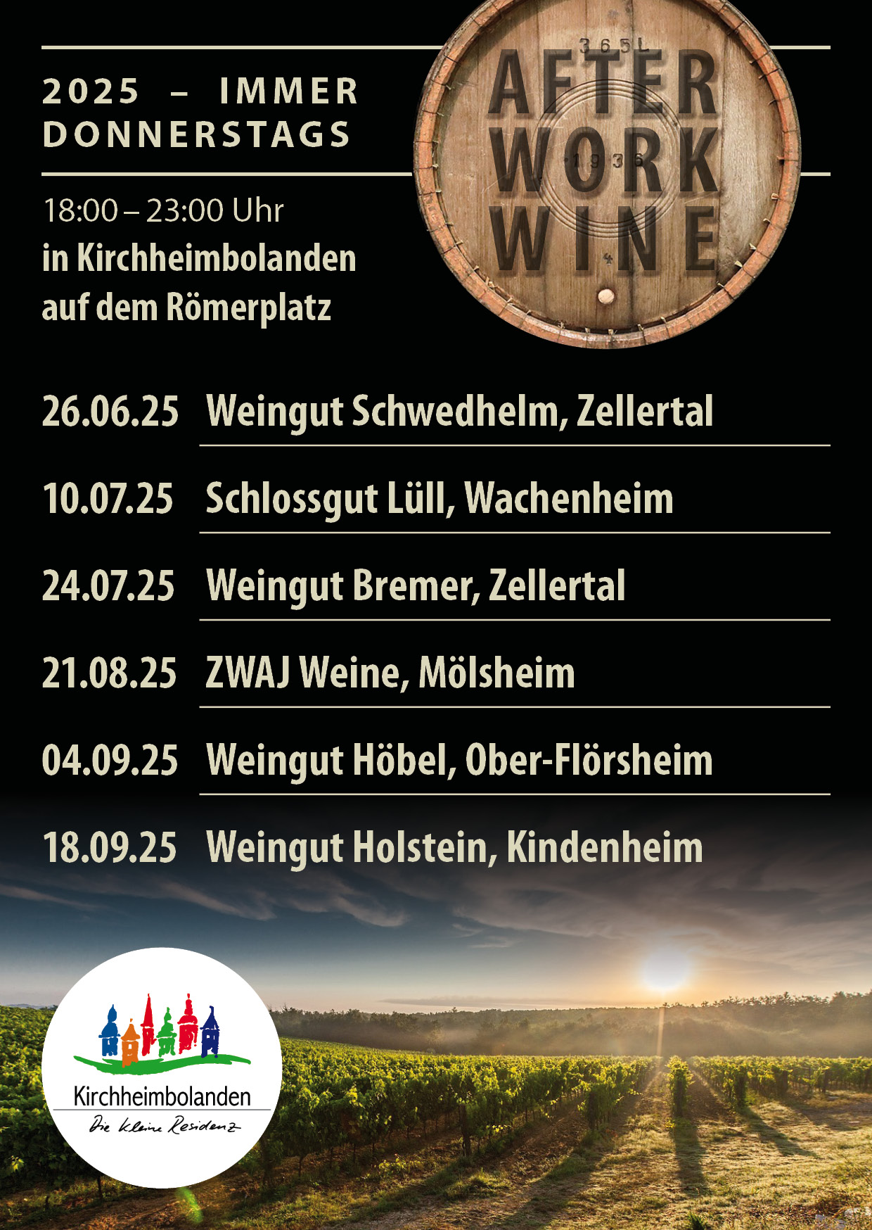 After-Work-Wine Römerplatz